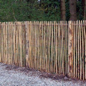 Kastanje houten hekwerken