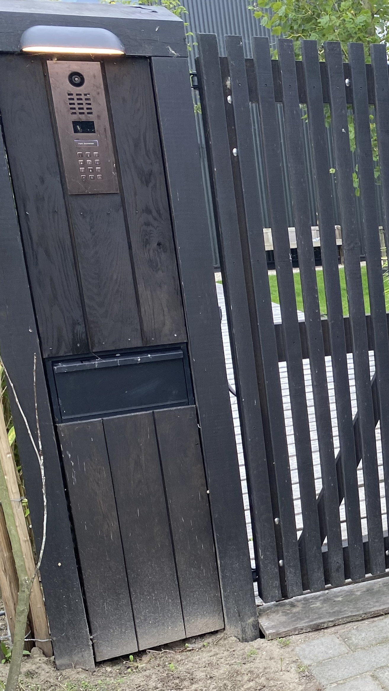 Pakketbrievenbus inbouw